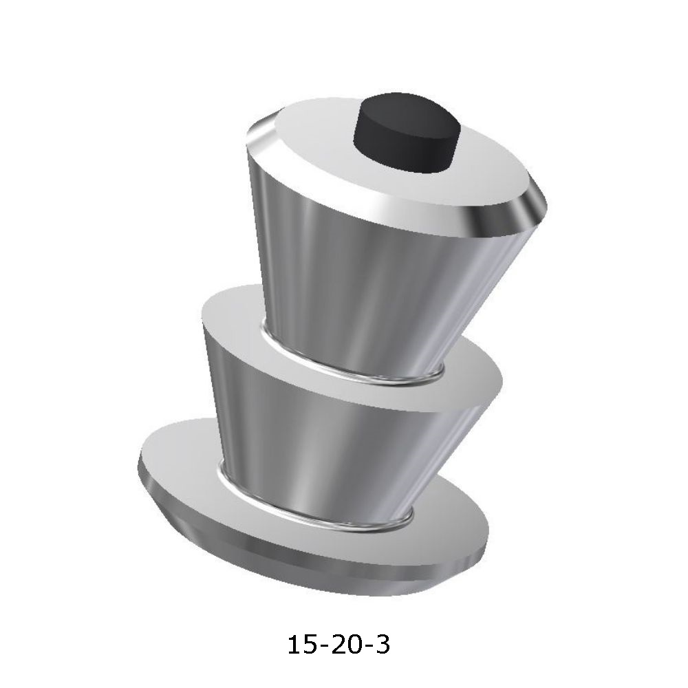 Crampons Multicollerettes SAP Acier Ø 15mm pour Poids lourds et engins