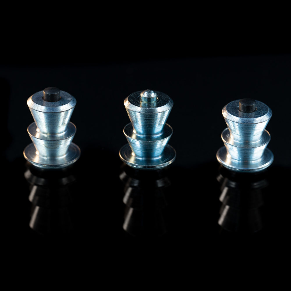 Ø 15mm SAP Multiflange Steel studs for Trucks and heavy machinery
