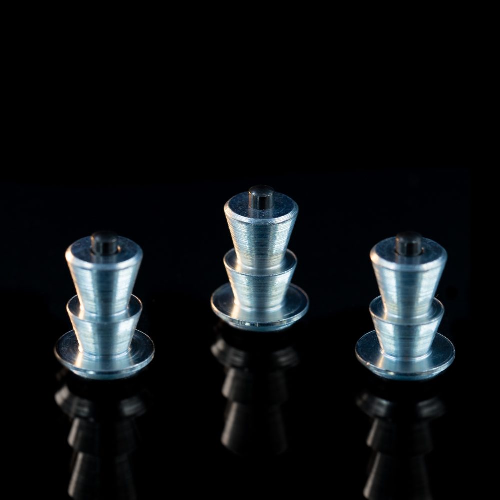 Ø 12mm SAP Multiflange Steel studs for Trucks and heavy machinery